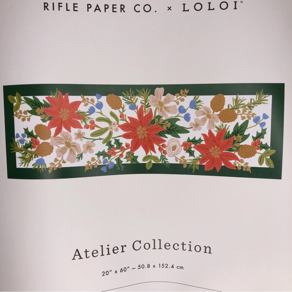Rifle Paper Co. Runner Rug